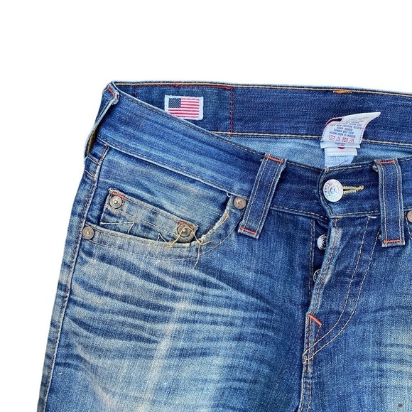 Vintage True Religion Jeans Size 29 ROCCO Blue - Picture 8 of 12